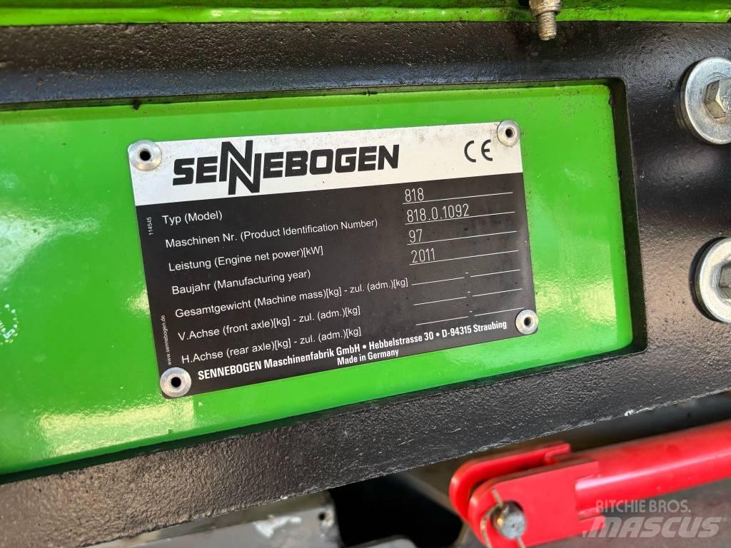 Sennebogen 818 Stroje pre manipuláciu s odpadom