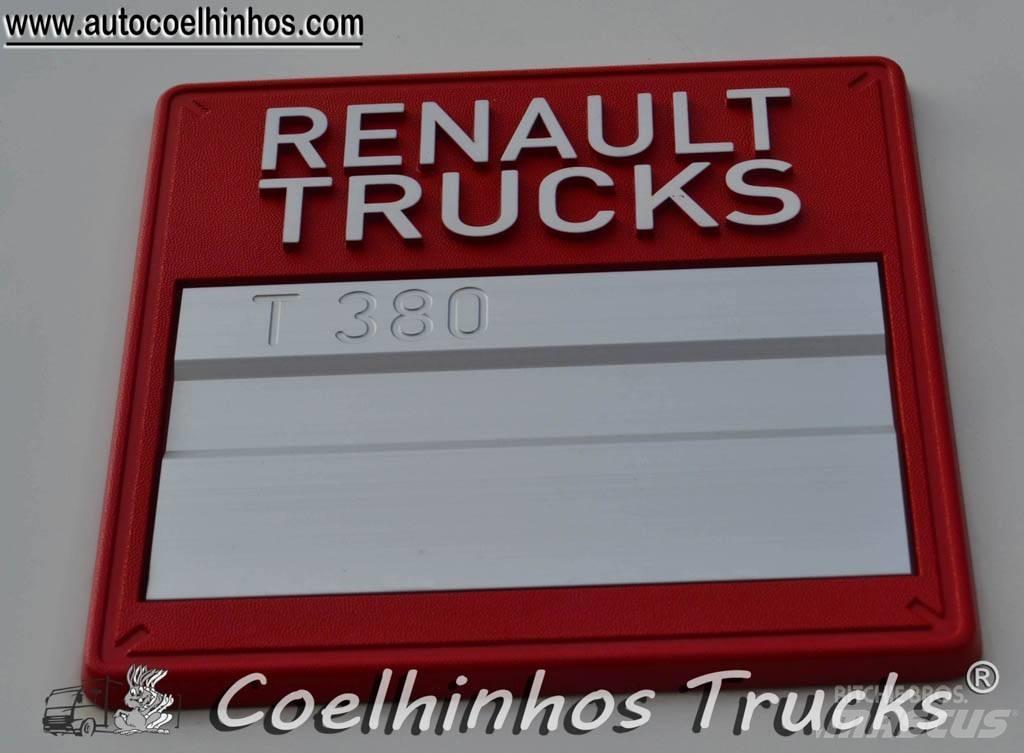 Renault T 380 Nákladné vozidlá s bočnou zhrnovacou plachtou
