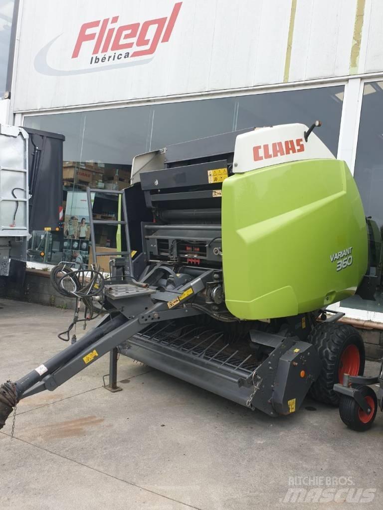 CLAAS Variant 360 Lisy na okrúhle balíky