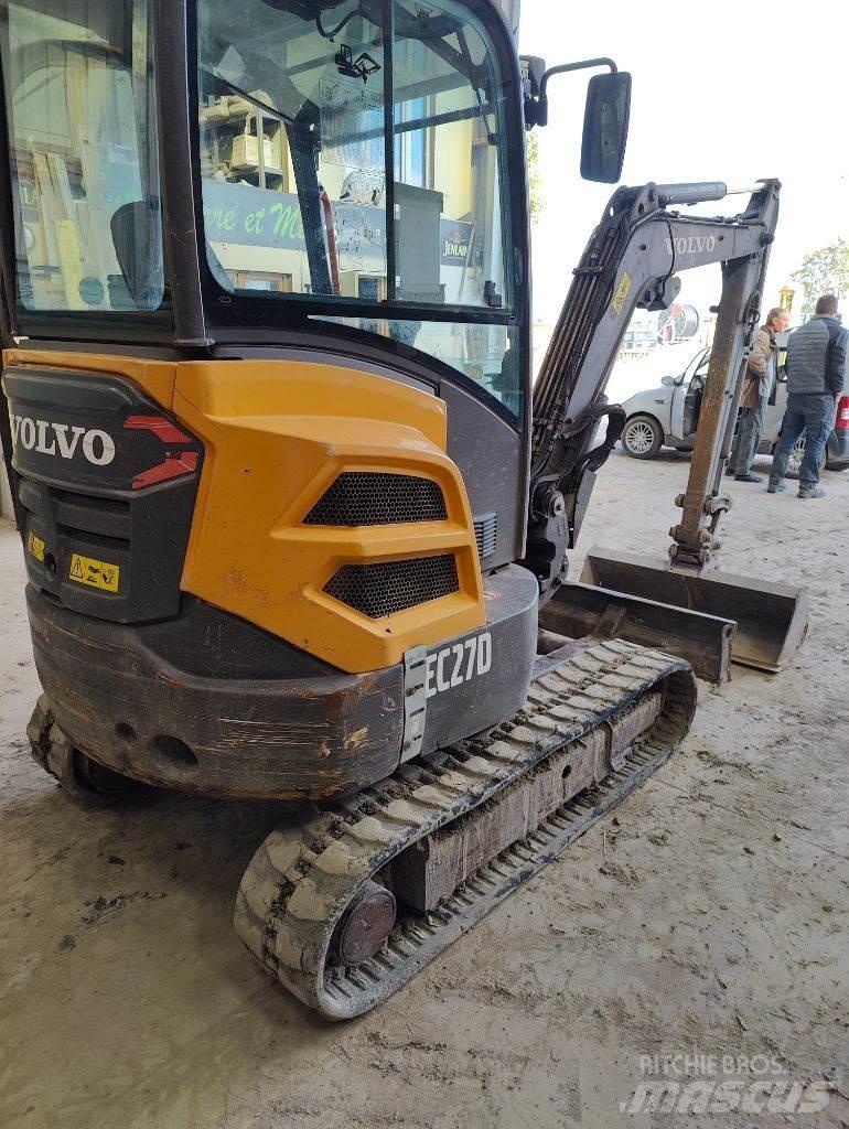 Volvo EC 27 D Mini rýpadlá < 7t