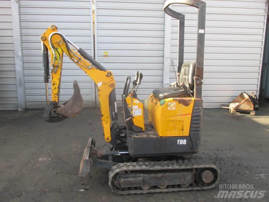 Bobcat E 08 Mini rýpadlá < 7t
