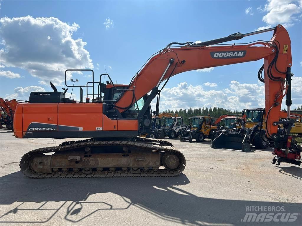 Doosan DX255LC-5 Pásové rýpadlá