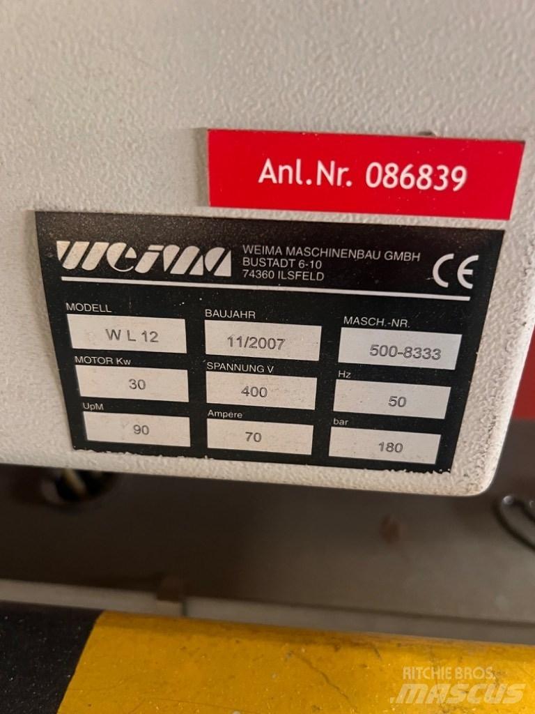 Weima HWV 3000 / WL12 Drviče odpadu