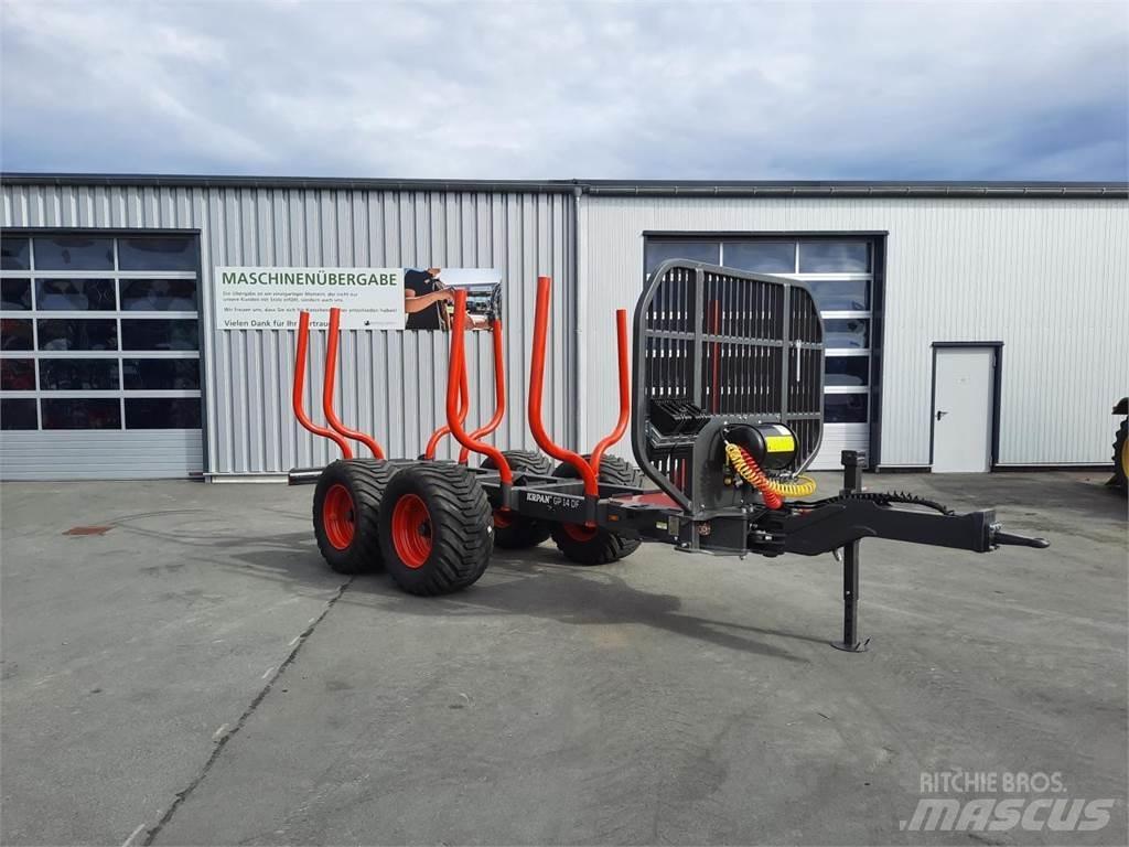 Krpan GP 14 DF Stínacie harvestory