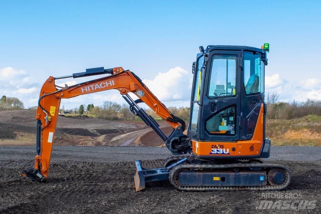 Hitachi ZX33U-6 Mini rýpadlá < 7t