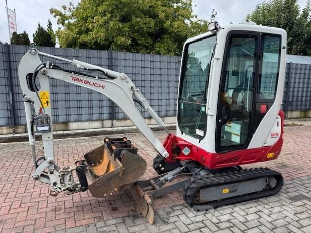 Takeuchi TB 216 Mini rýpadlá < 7t