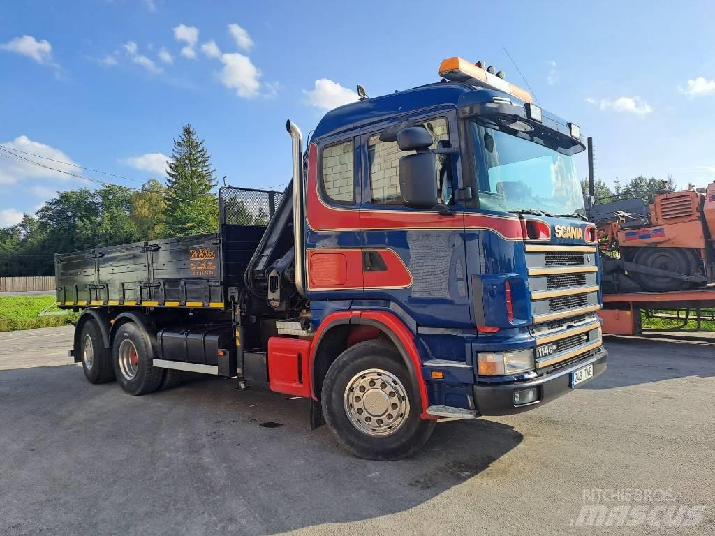 Scania R114 Autožeriavy, hydraulické ruky