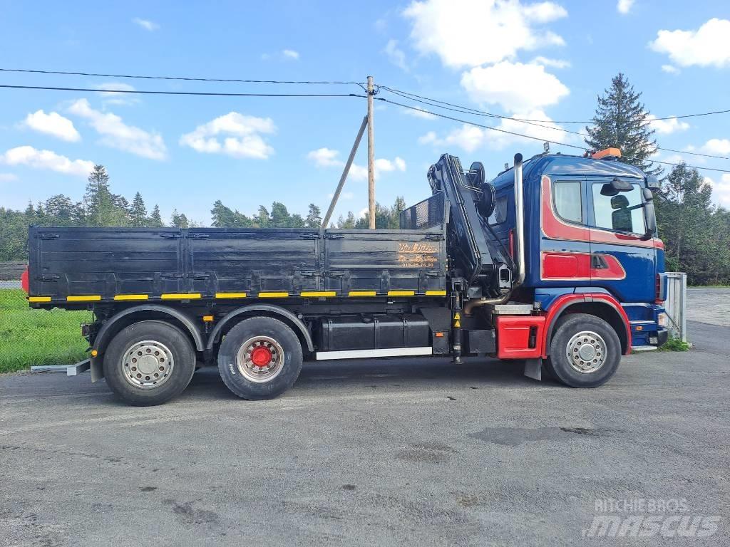 Scania R114 Autožeriavy, hydraulické ruky