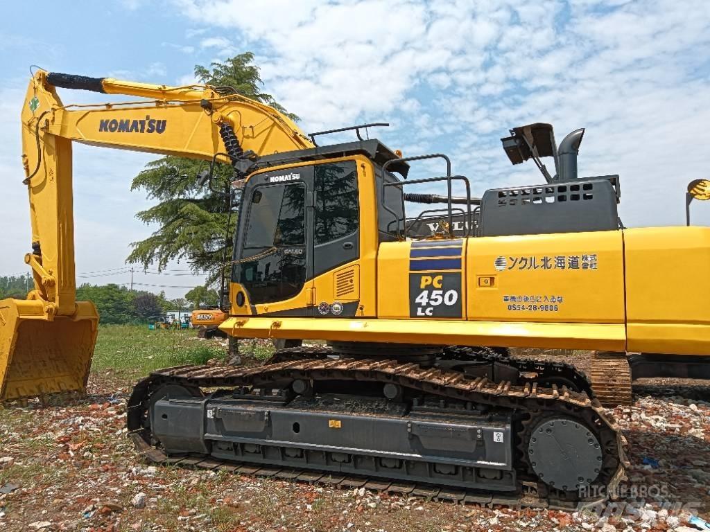 Komatsu PC 450 Pásové rýpadlá