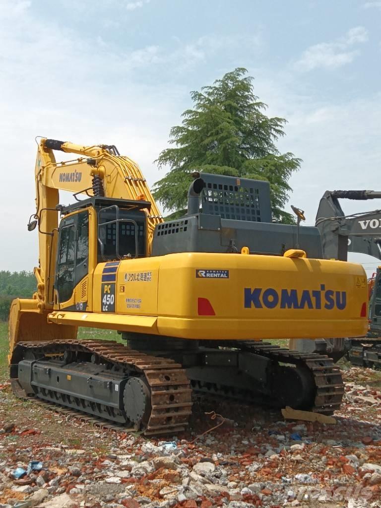 Komatsu PC 450 Pásové rýpadlá