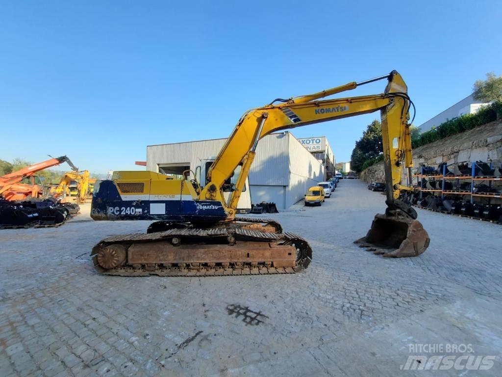 Komatsu PC240NLC-5K Pásové rýpadlá