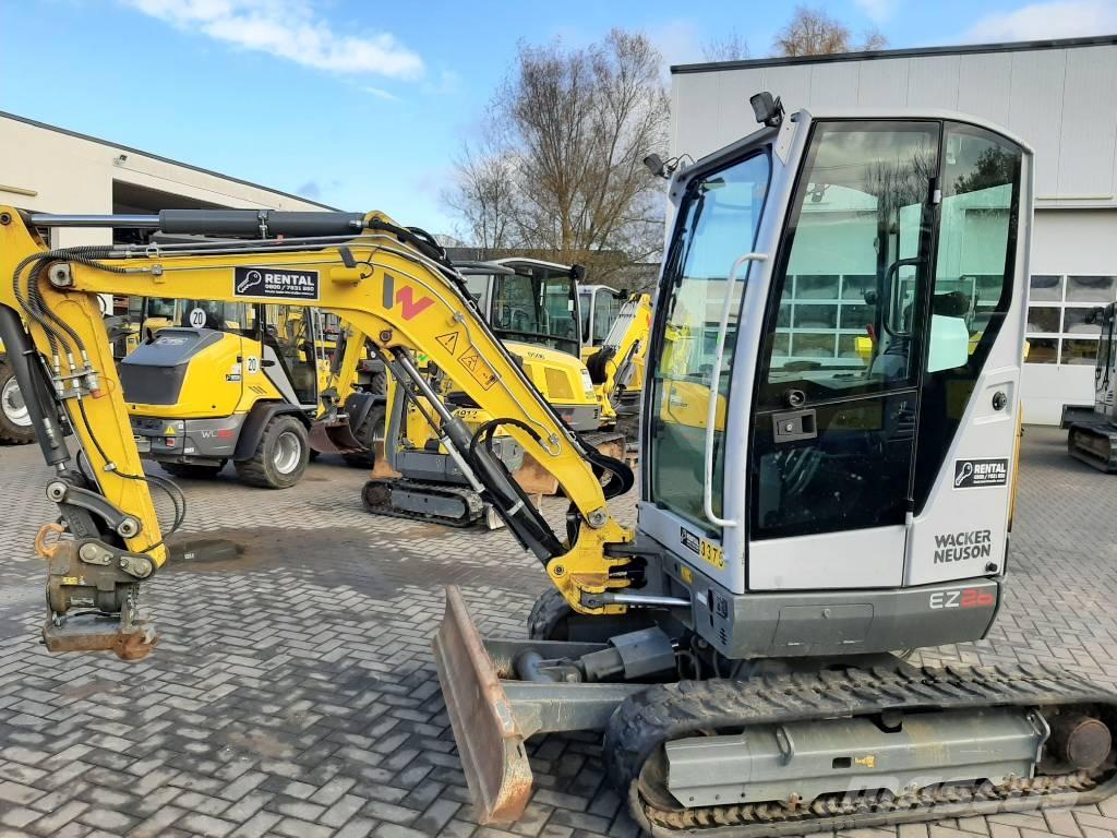 Wacker Neuson EZ26 Pásové rýpadlá