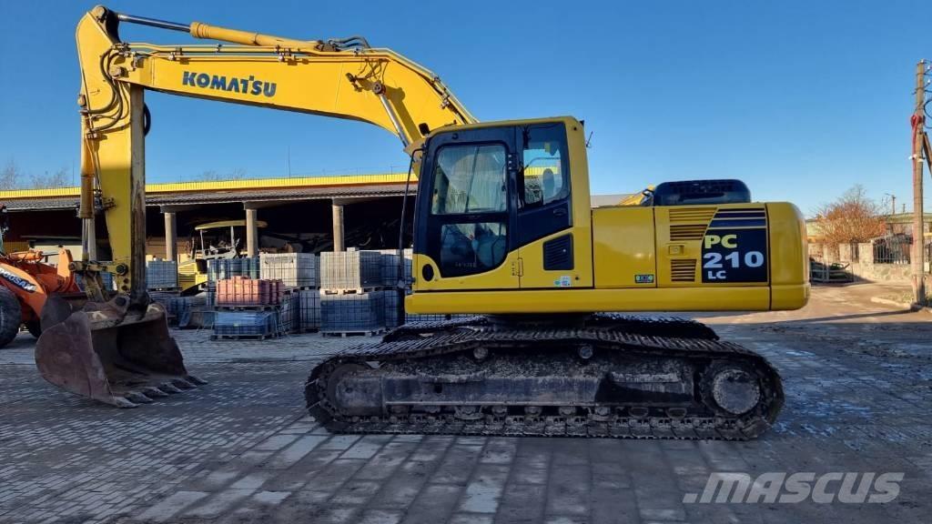 Komatsu PC 210 LC Pásové rýpadlá