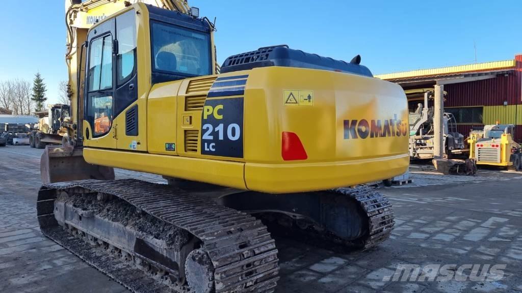 Komatsu PC 210 LC Pásové rýpadlá