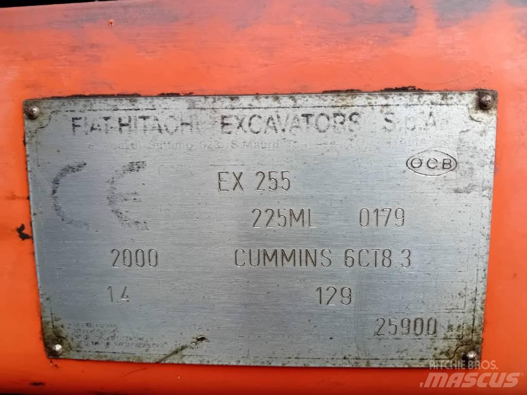 Fiat-Hitachi EX 255 Pásové rýpadlá