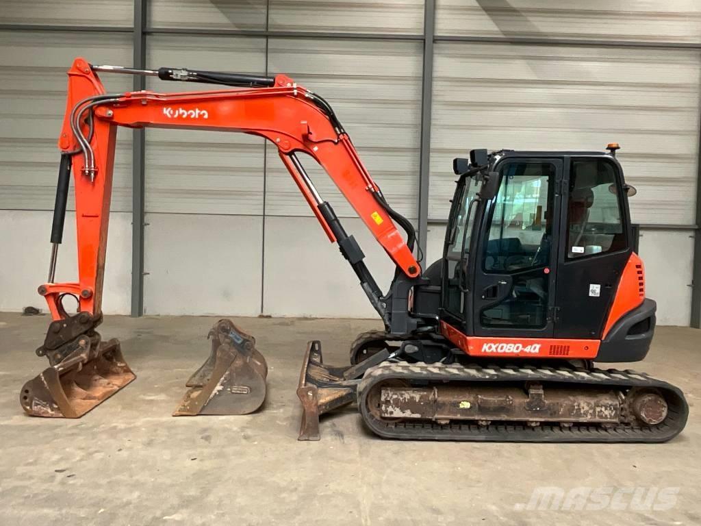 Kubota KX 080-4 A Midi rýpadlá 7 t - 12 t