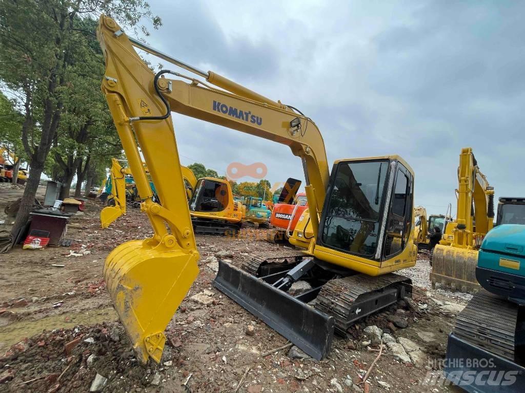 Komatsu PC 60 Mini rýpadlá < 7t
