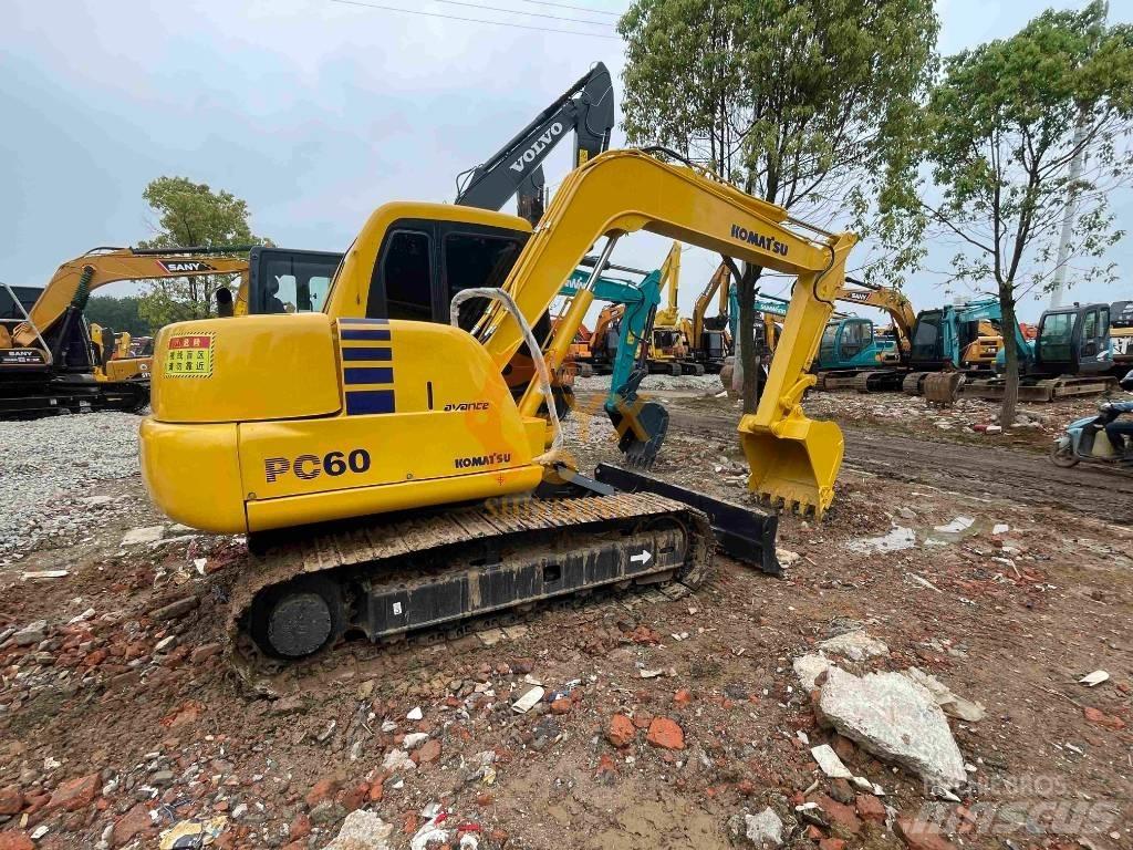 Komatsu PC 60 Mini rýpadlá < 7t