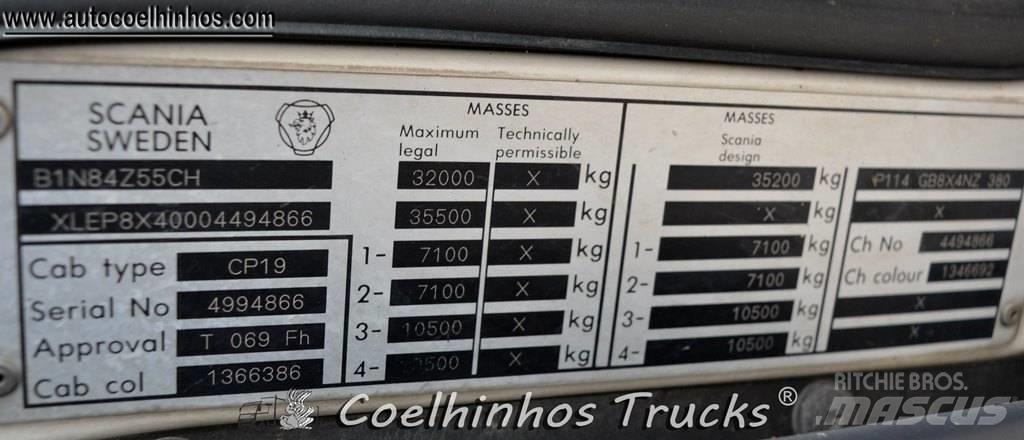 Scania 114 G 380 Sklápač na obilie