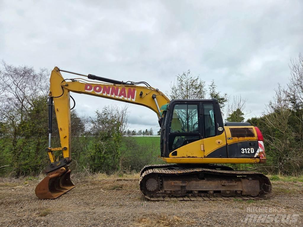 CAT 312 D Pásové rýpadlá