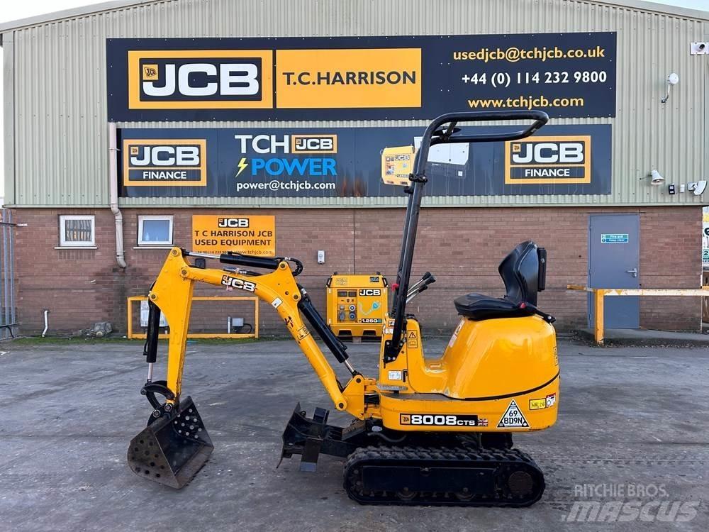 JCB 8008 Mini rýpadlá < 7t