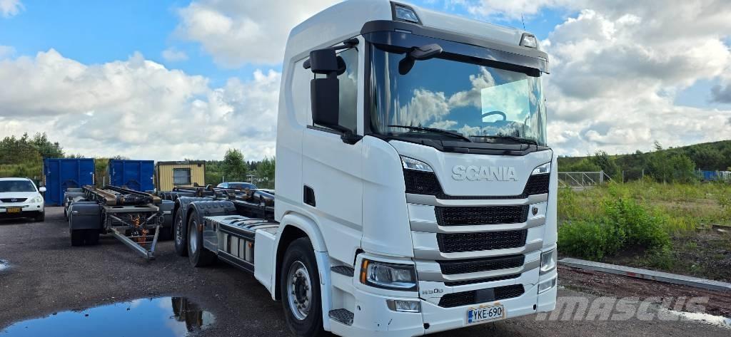 Scania R 500 Hákový nosič kontajnerov