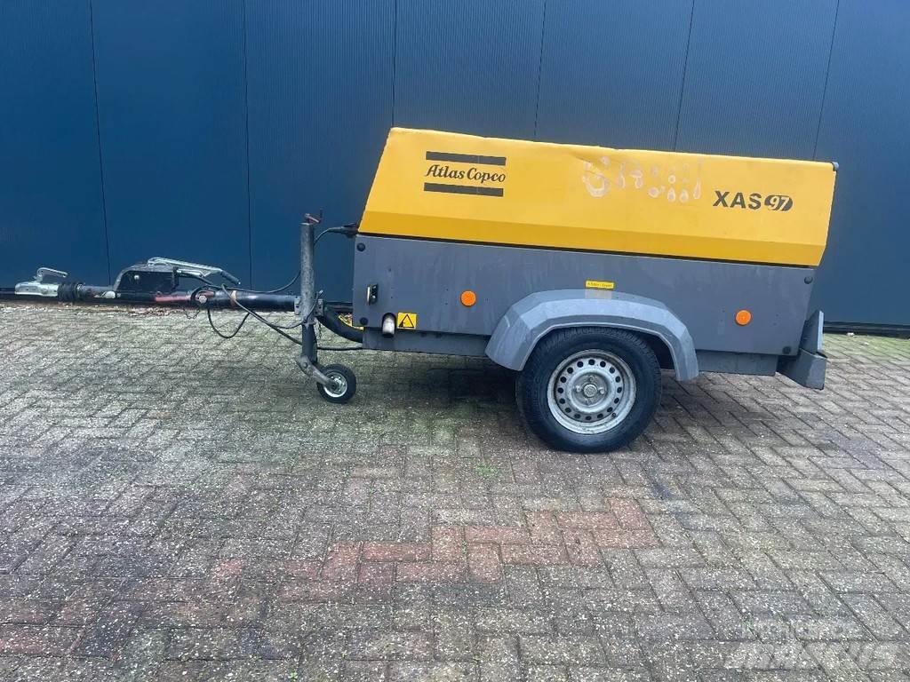 Atlas Copco Xas97 Kompresory