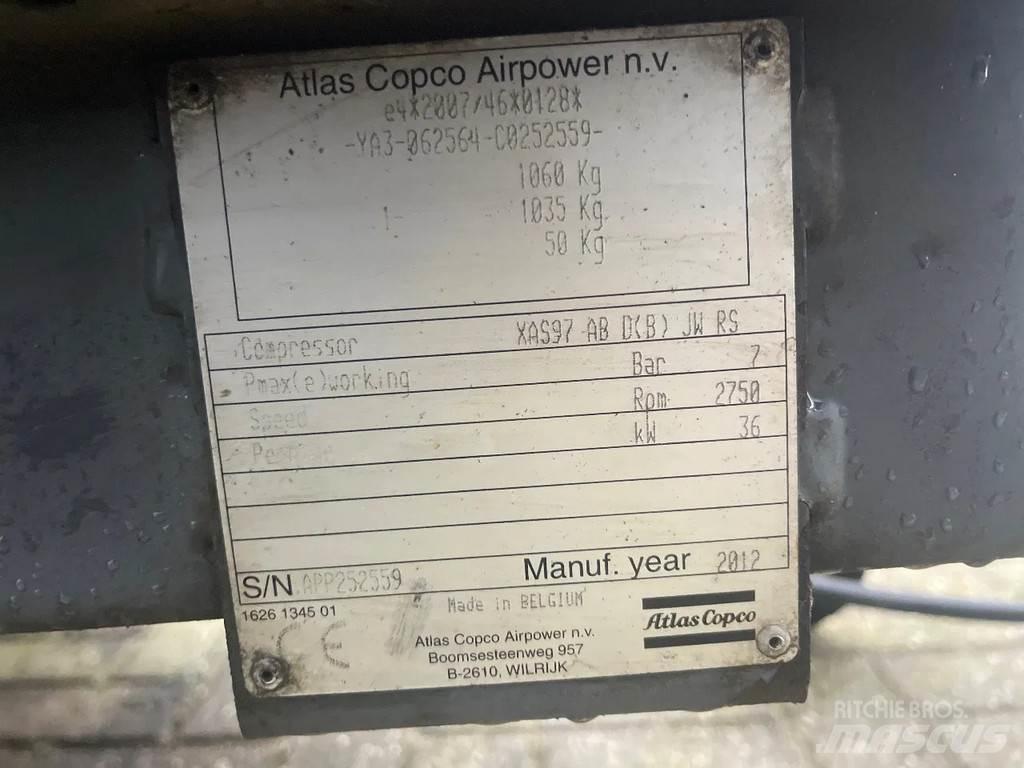 Atlas Copco Xas97 Kompresory