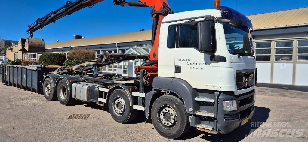 MAN 35.440 Autožeriavy, hydraulické ruky
