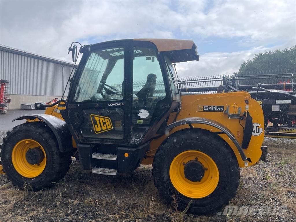 JCB 541-70 Teleskopické nakladače pre poľnohospodárstvo