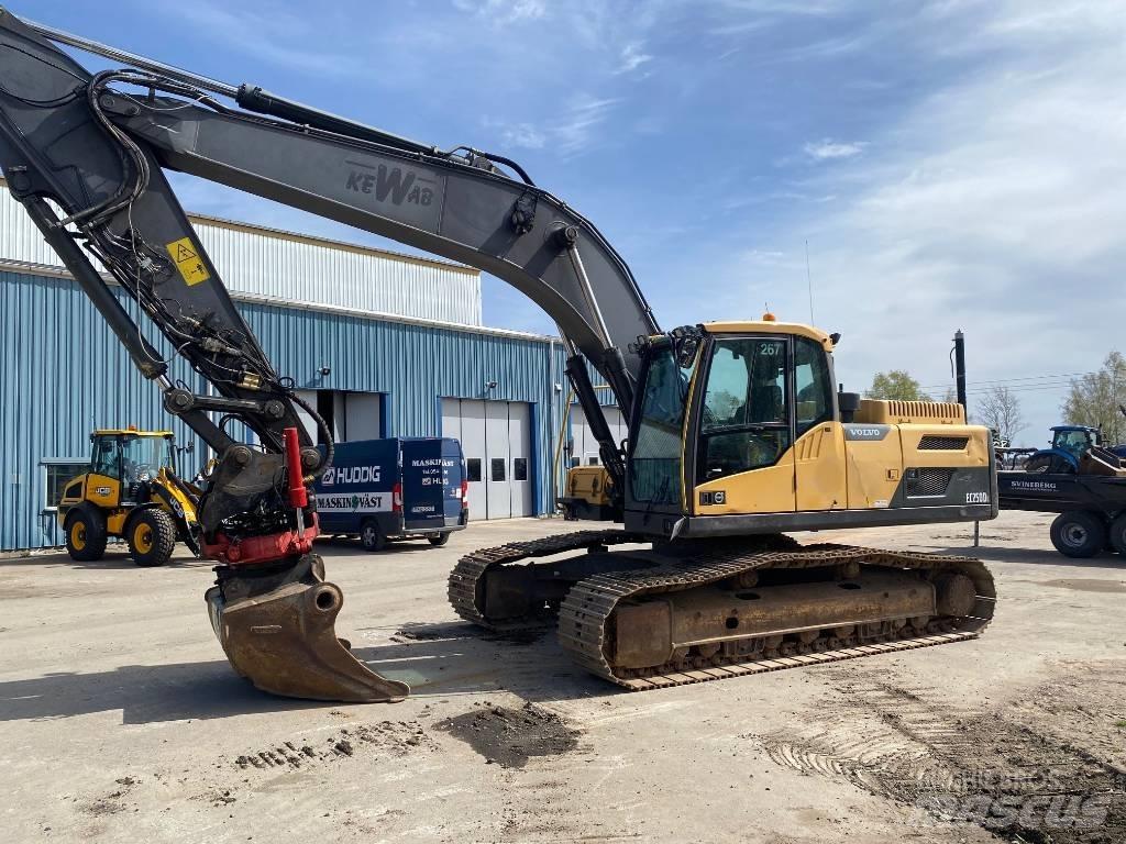 Volvo EC 250 D L Pásové rýpadlá