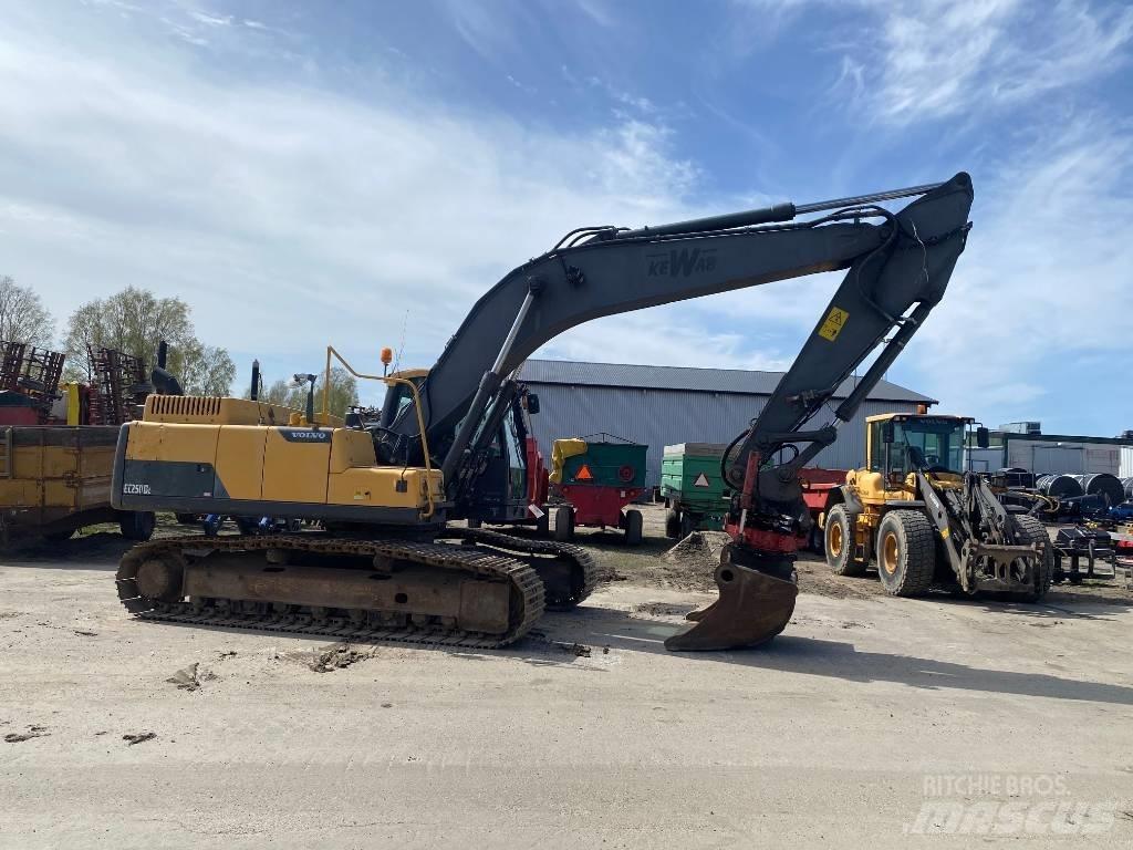 Volvo EC 250 D L Pásové rýpadlá