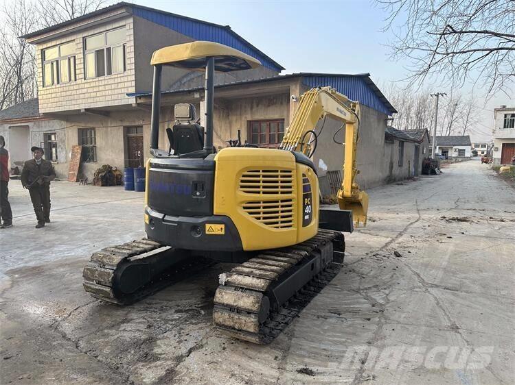 Komatsu PC 40 Pásové rýpadlá