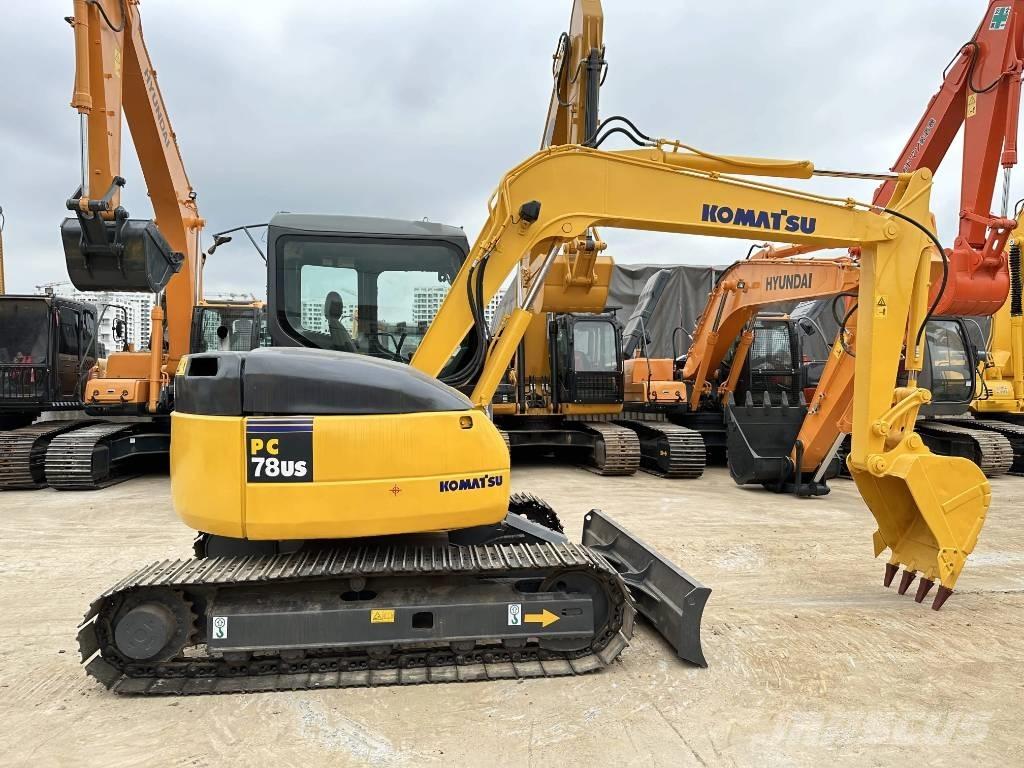Komatsu PC78US Midi rýpadlá 7 t - 12 t