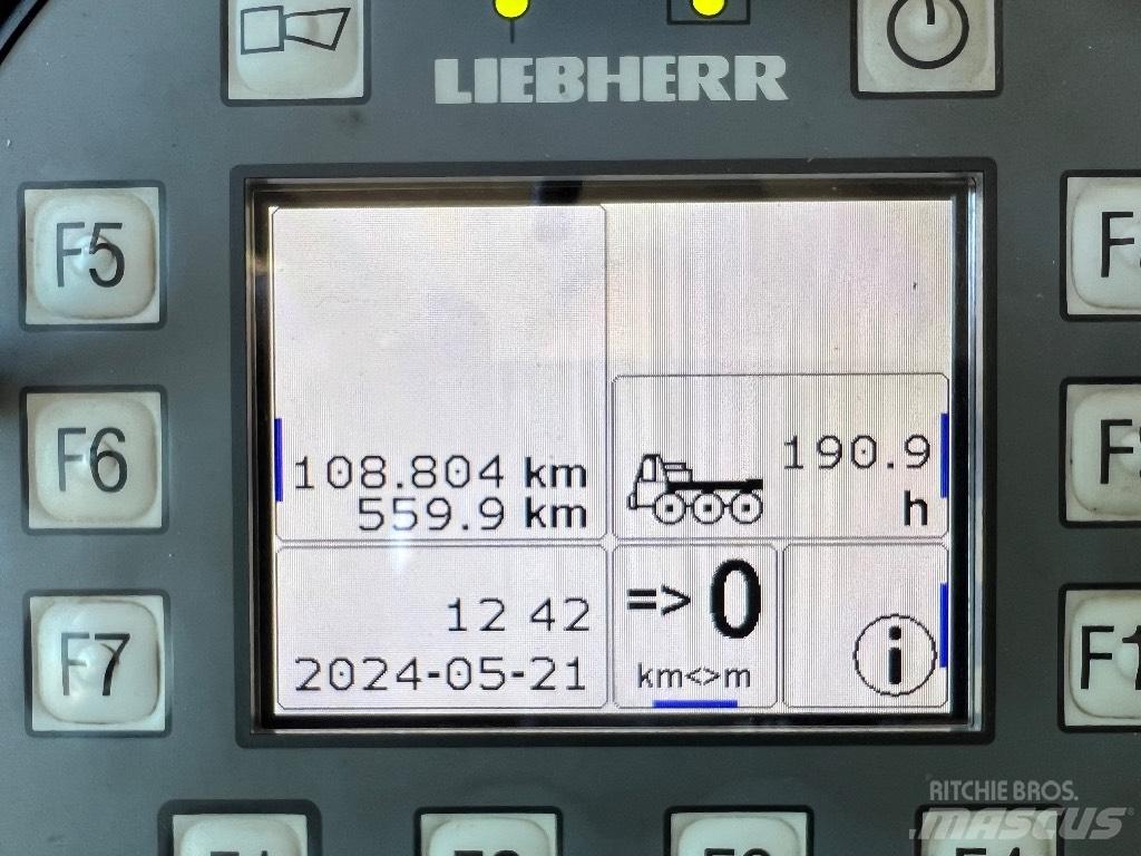 Liebherr MK 88 Univerzálne terénne žeriavy