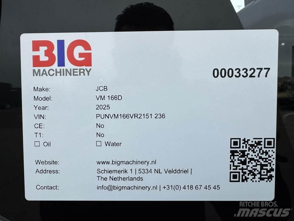 JCB VM166D Ťahačové valce