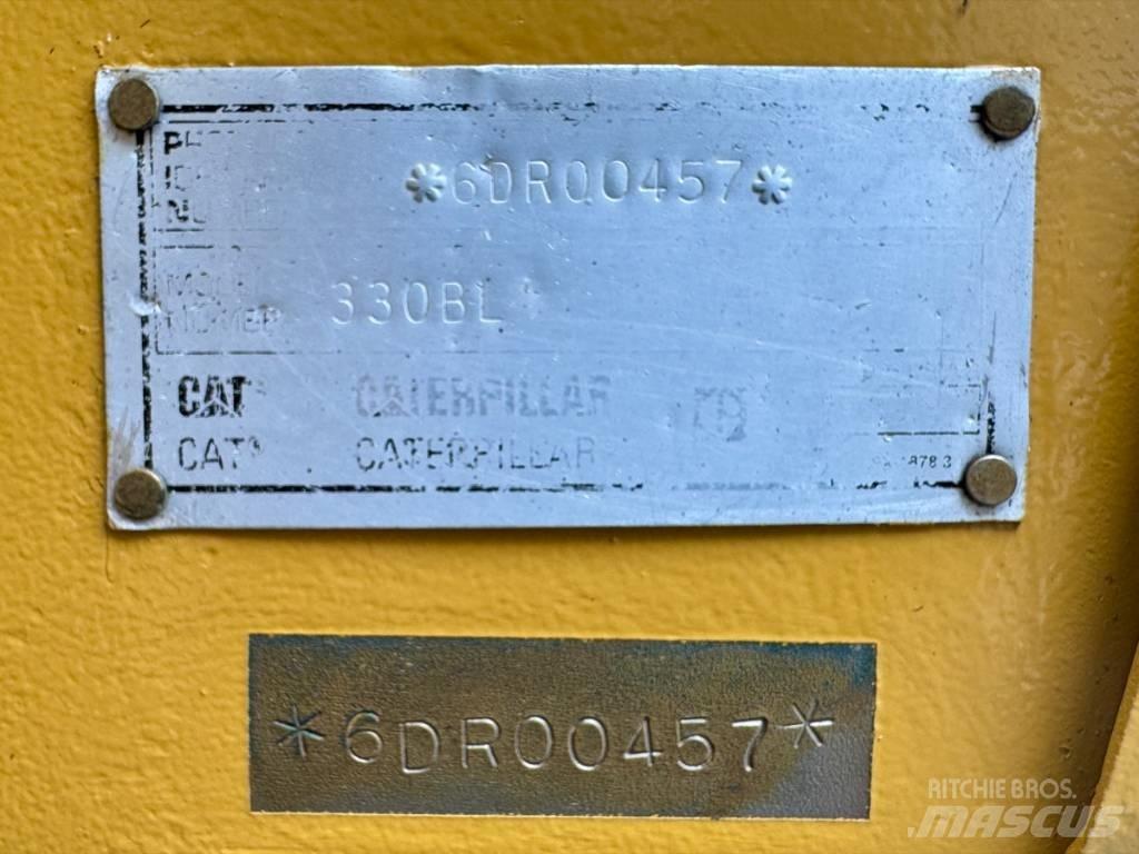 CAT 330 B L Pásové rýpadlá