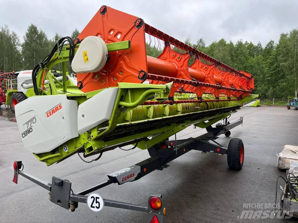 CLAAS CERIO 770 Kombajnove hlavice