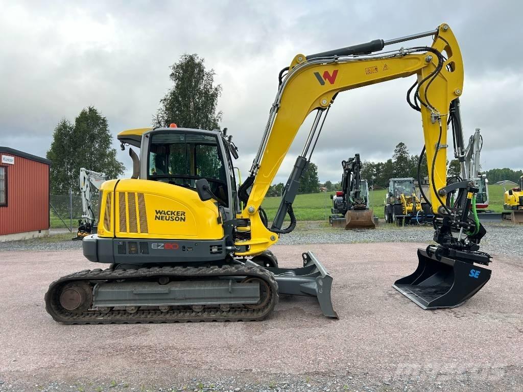 Wacker Neuson EZ80 Midi rýpadlá 7 t - 12 t