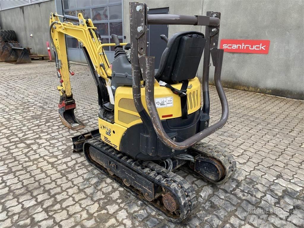Yanmar VIO12 Kolesové rýpadlá
