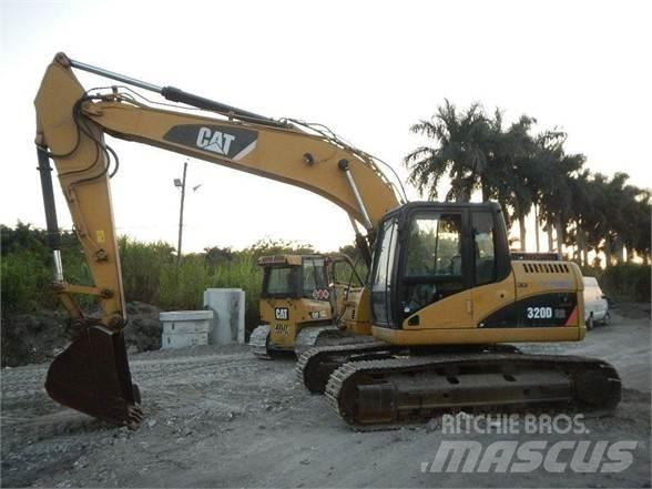 CAT 320D Pásové rýpadlá