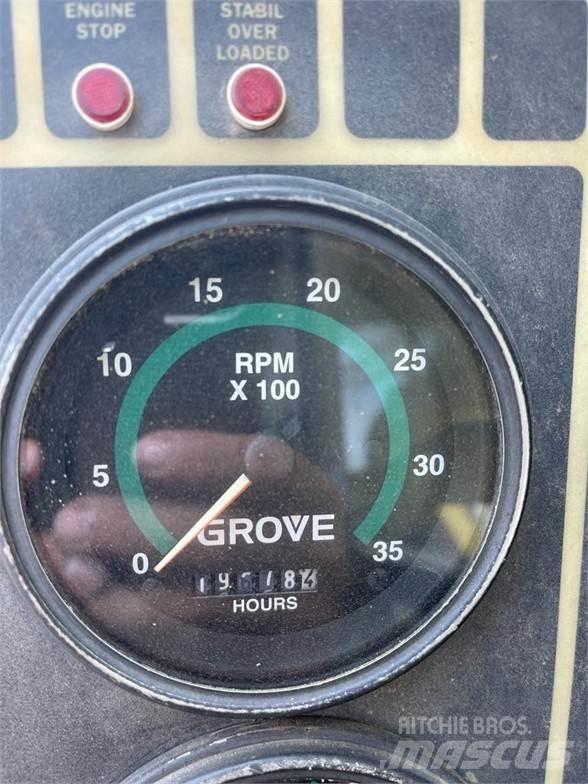 Grove TMS500E Autožeriavy, hydraulické ruky