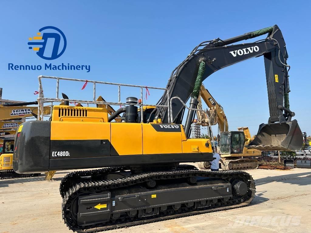 Volvo EC 480DL Pásové rýpadlá