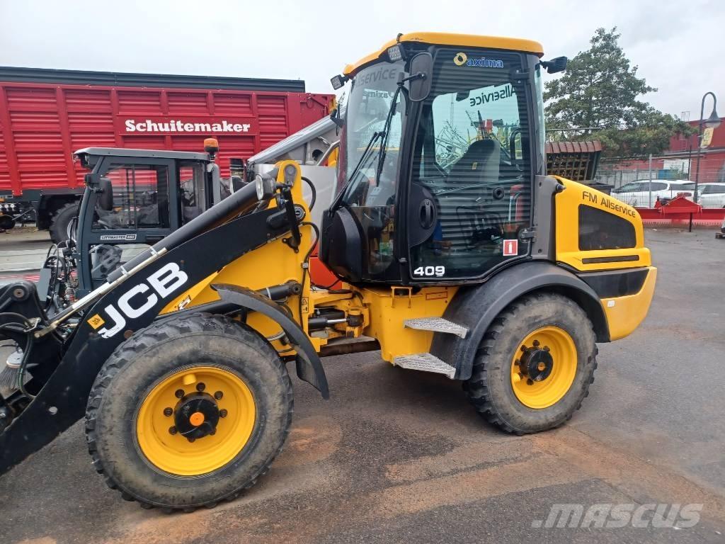 JCB 409 Teleskopické nakladače pre poľnohospodárstvo