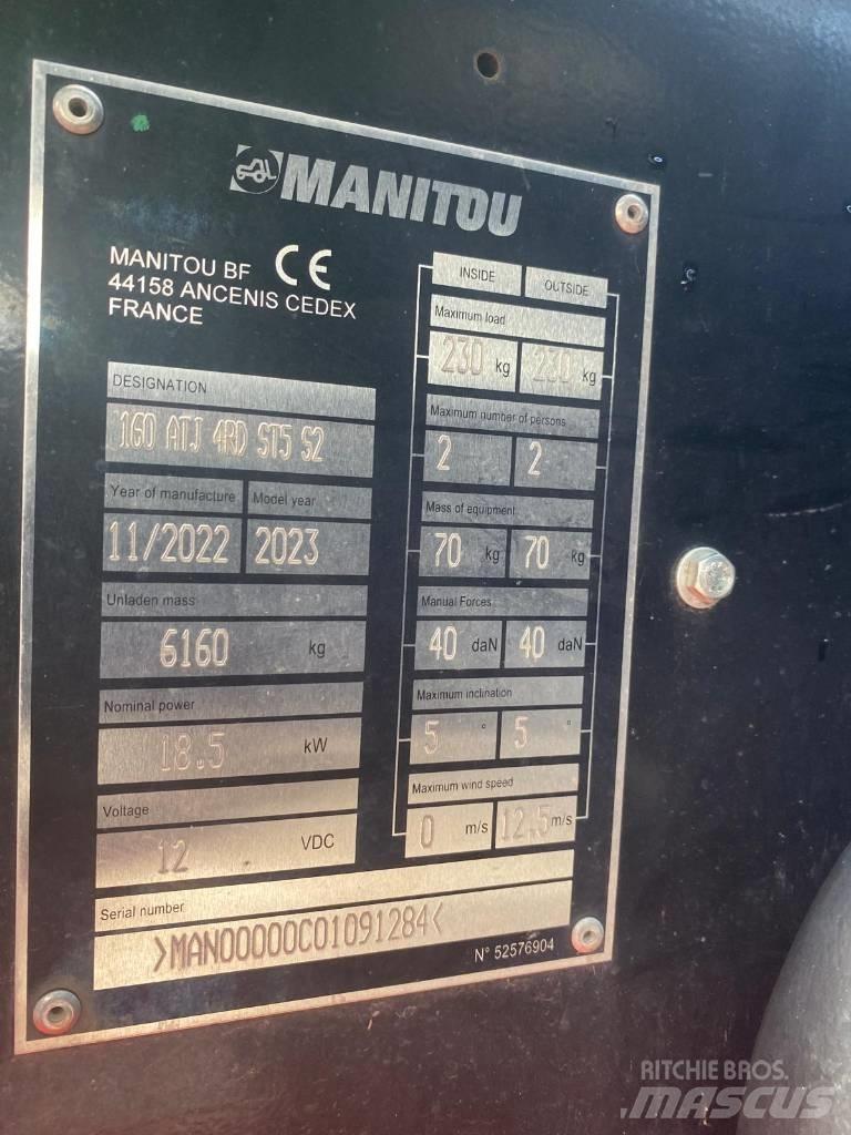 Manitou 160 ATJ Kĺbové plošiny