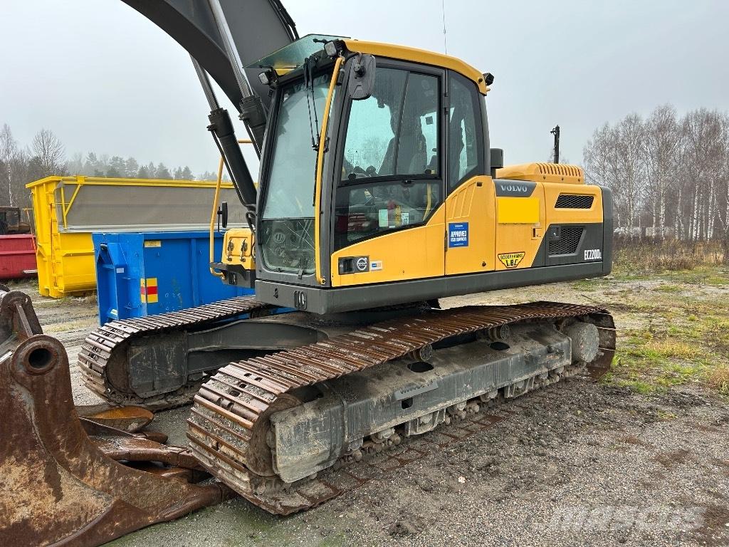 Volvo EC 220 DL Pásové rýpadlá