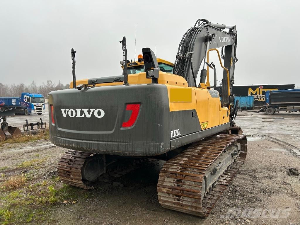 Volvo EC 220 DL Pásové rýpadlá