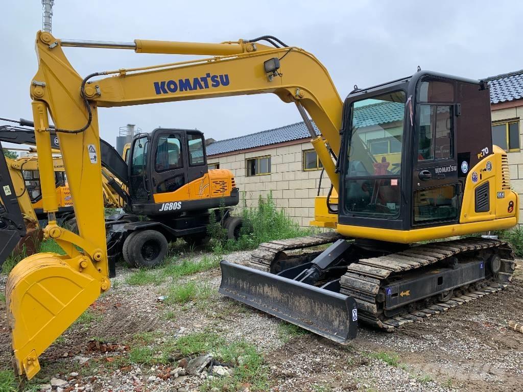 Komatsu PC 70 Midi rýpadlá 7 t - 12 t