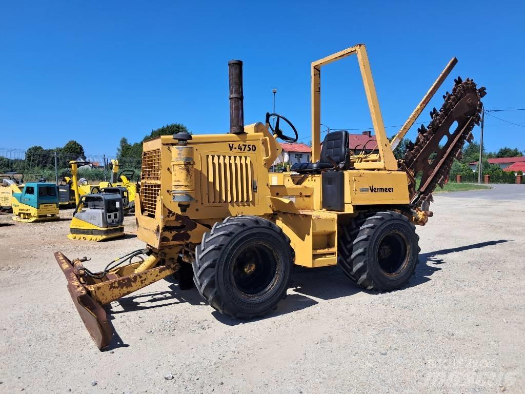 Vermeer V4750 Rýhovače