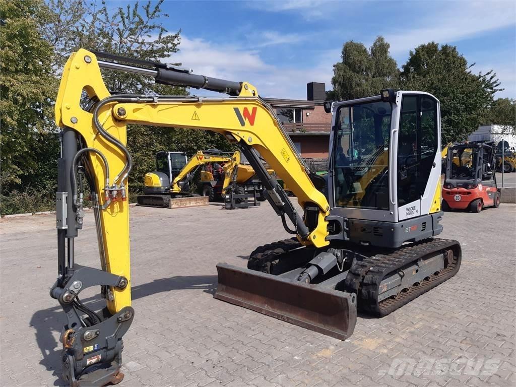 Wacker Neuson ET58 Pásové rýpadlá